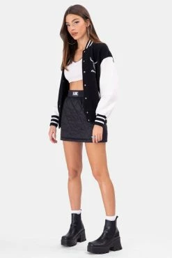 Adika Clothing ADK Quilted Mini Skirt