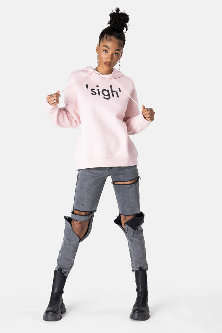Brand new 👏 Adika OUTLET ‘SIGH’ Hoodie ⌛ 2 Adika OUTLET ‘SIGH’ Hoodie