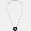 Adika Floral Ball Chain Pendant Necklace Accessories