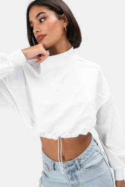 Adika Warren Cropped Sweatshirt