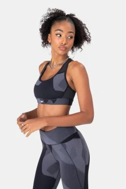 Adika REEBOK // Lux Sports Jacquard Racerback Bra