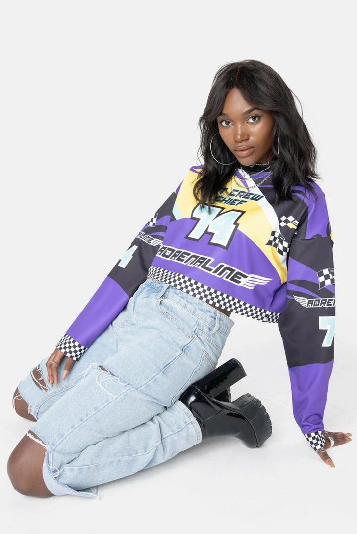 Best reviews of ๐ Adika OUTLET ADRENALINE Graphic Crop Top ๐ 1 Adika OUTLET ADRENALINE Graphic Crop Top