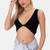 Adika Dallas Ribbed Crop Top
