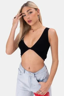 Adika Dallas Ribbed Crop Top