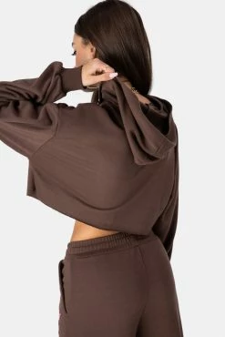 Adika REPEAT Cropped Hoodie