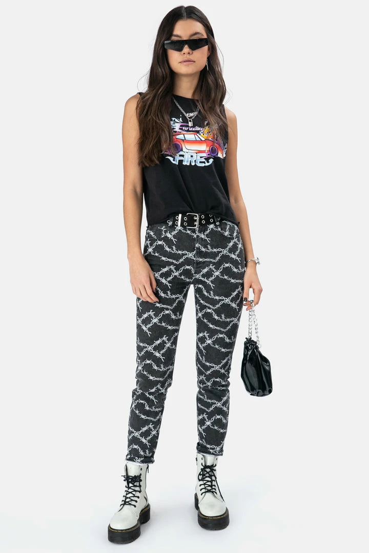 Deals 😉 Adika OUTLET FIRE Tank ❤️ 4 Adika OUTLET FIRE Tank