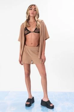 Adika Clothing Bronx Crinkle Button-Down Shirt