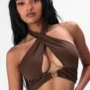Adika New Swim & Beachwear Riviera Cross-Wrap Bikini Top