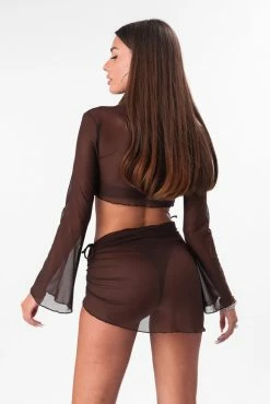 Adika New Swim & Beachwear Lanai Mesh Wrap Skirt