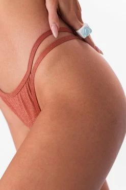 Adika New Swim & Beachwear Glimmer Double Strap-Bikini Bottoms