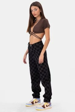 Adika Orrin Wrap Crop Top OUTLET