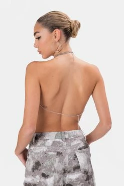 Cheapest 😉 Adika Clothing Glammy Handkerchief Hem Chainmail Top 🎉 8 Adika Clothing Glammy Handkerchief Hem Chainmail Top