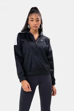 Adika Tops REEBOK // MYT Half-Zip Hooded Track Top