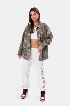 Adika Clothing Hunter Oversized Camouflage Jacket