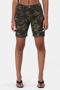 New 🤩 Adika Clothing Ryan Camouflage Longline Shorts ✨ 7 Adika Clothing Ryan Camouflage Longline Shorts