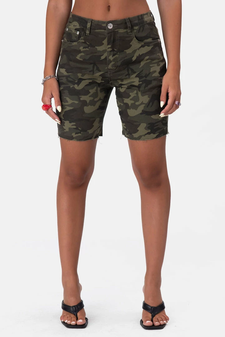 New 🤩 Adika Clothing Ryan Camouflage Longline Shorts ✨ 3 Adika Clothing Ryan Camouflage Longline Shorts