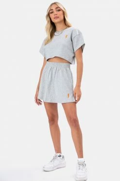 Buy โค๏ธ Adika Lit Embroidery Jersey ๐ Skirt โ 8 Adika Lit Embroidery Jersey Skirt