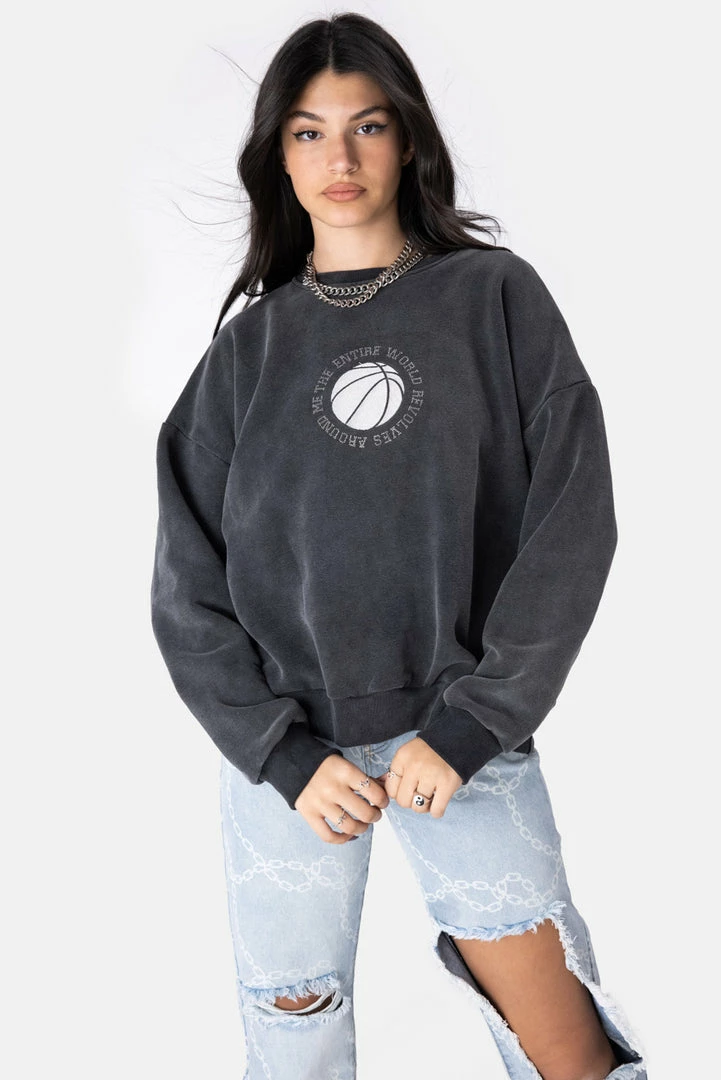 Discount 😍 Adika OUTLET REVOLVES Washed Sweatshirt 💯 1 Adika OUTLET REVOLVES Washed Sweatshirt