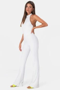 Adika OUTLET Torina Halter Flared Jumpsuit