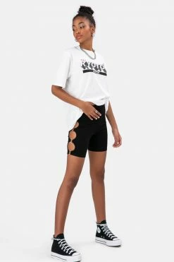 New 🔥 Adika OUTLET Cut-Out Biker Shorts ✨ 8 Adika OUTLET Cut-Out Biker Shorts