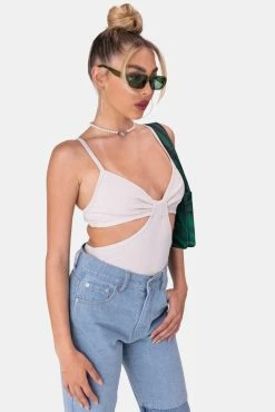 Adika Clothing Gonzalez Cut-Out Ribbed Top