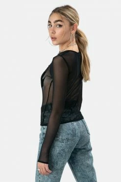 Adika Inferno Sheer Top OUTLET