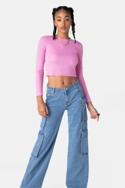 Adika Dustin Cropped Ribbed Top Clothing
