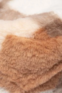 Adika Squared Faux Fur Bucket Hat