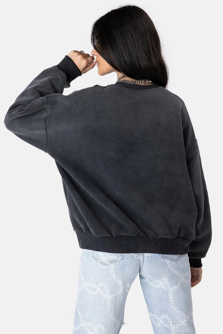 Discount 😍 Adika OUTLET REVOLVES Washed Sweatshirt 💯 4 Adika OUTLET REVOLVES Washed Sweatshirt