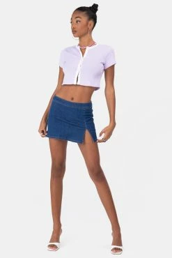 Adika OUTLET Richmond Button-Up Crop Top