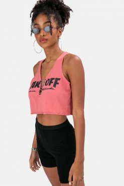 Adika OUTLET TAKE Crop Top Chain Detail