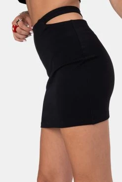 Budget 🥰 Adika Clothing Sass Cut-Out Mini 👗 Skirt ⭐ 7 Adika Clothing Sass Cut-Out Mini Skirt