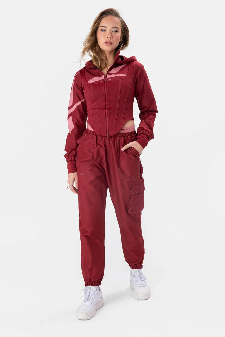 New 🤩 Adika Tops REEBOK // Cardi B Corset Zip Hoodie ✔️ 2 Adika Tops REEBOK // Cardi B Corset Zip Hoodie