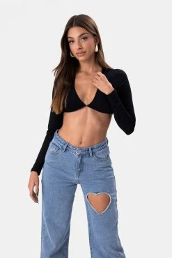 Adika Clothing Robinson V-Neck Crop Top
