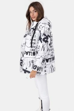 Adika Down-Town Graffiti Puffer Jacket