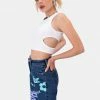 Adika Shaw Cut-Out Cropped Top Clothing