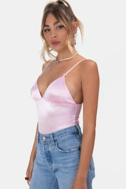 Adika Lovely Satin Finish Bodysuit OUTLET