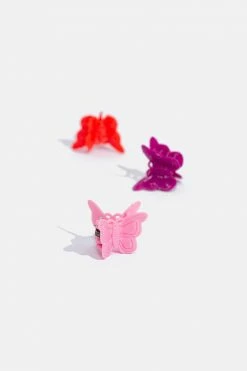 Adika Accessories Butterflies Hair Clip Set