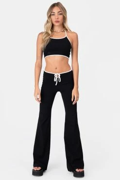 Adika Lucas Halter Crop Top Clothing