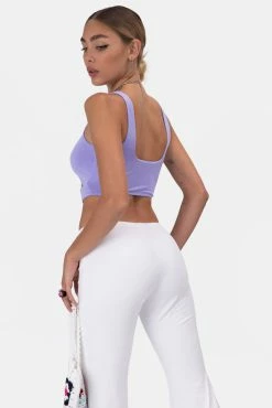 Adika Jackson Tie-Front Crop Top OUTLET