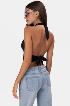 Adika Shangirla Halter Cropped Top Best Sellers