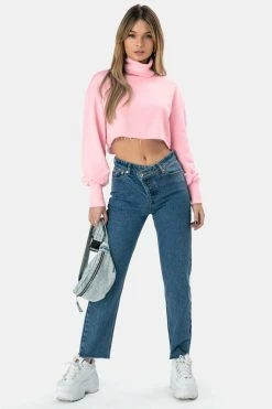 Adika Marlow Cropped Turtleneck