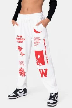 Adika FAITHFUL Graphic Sweatpants