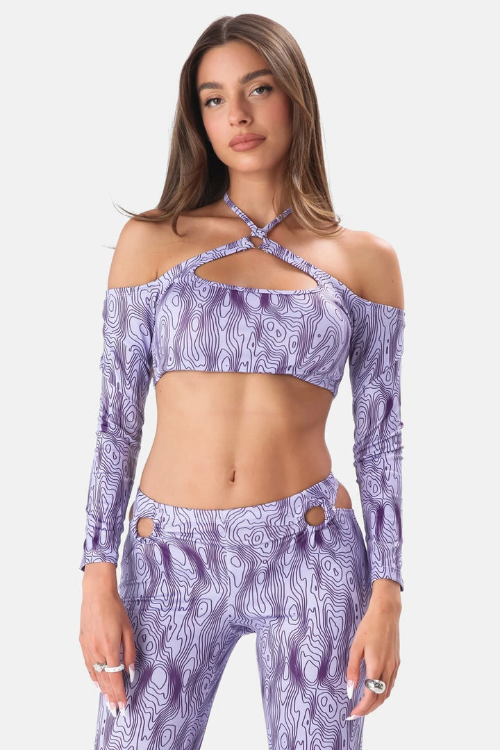 Top 10 👏 Adika VIBEADELIC Off-Shoulder Crop Top Clothing 🔔 4 Adika VIBEADELIC Off-Shoulder Crop Top Clothing