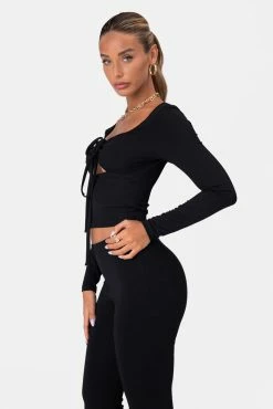 Adika OUTLET Evans Ruched Cut-Out Top