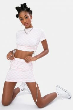 Adika Chuck Ruched Skirt OUTLET