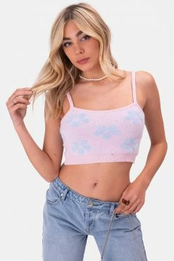 Adika Clothing Flourish Knitted Crop Top