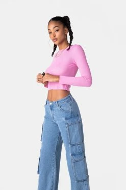 Adika Dustin Cropped Ribbed Top Clothing