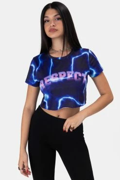 New 😀 Adika RESPECT Cropped Graphic Tee 🥰 7 Adika RESPECT Cropped Graphic Tee
