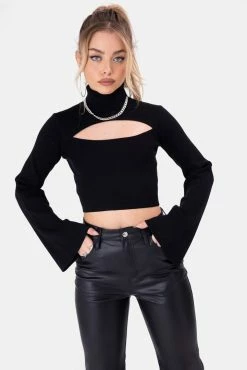 Adika Clothing Stonez Cut-Out Crop Top